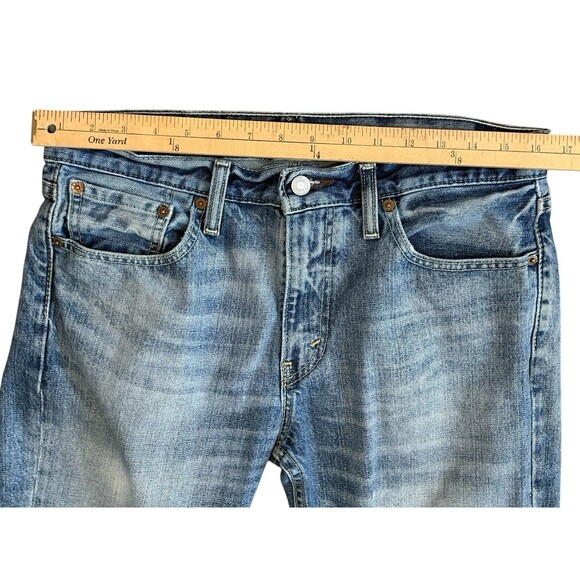 Levi's 511 Jeans Men's 33 x 31 Blue Denim Slim Straight Medium Wash 100% Cotton - Picture 6 of 13